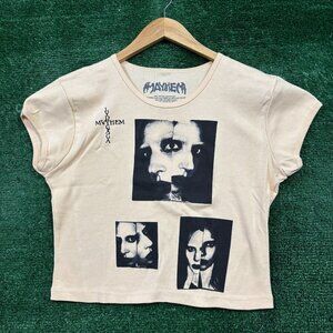 Lady Gaga Mayhem Album Crop Top Size Extra Large